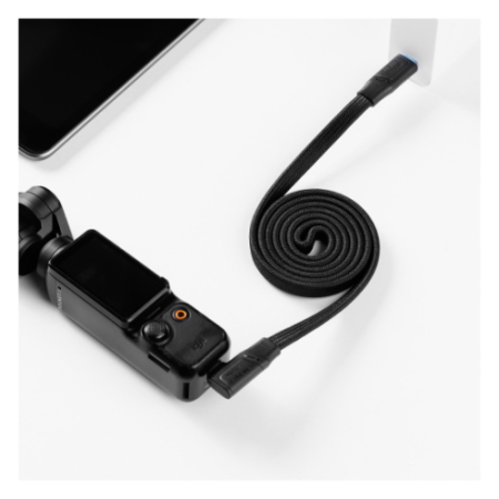 SmallRig 6866 - przewód, magnetycznie zwijany kabel USB-C prosty do kątowy - przykład użycia